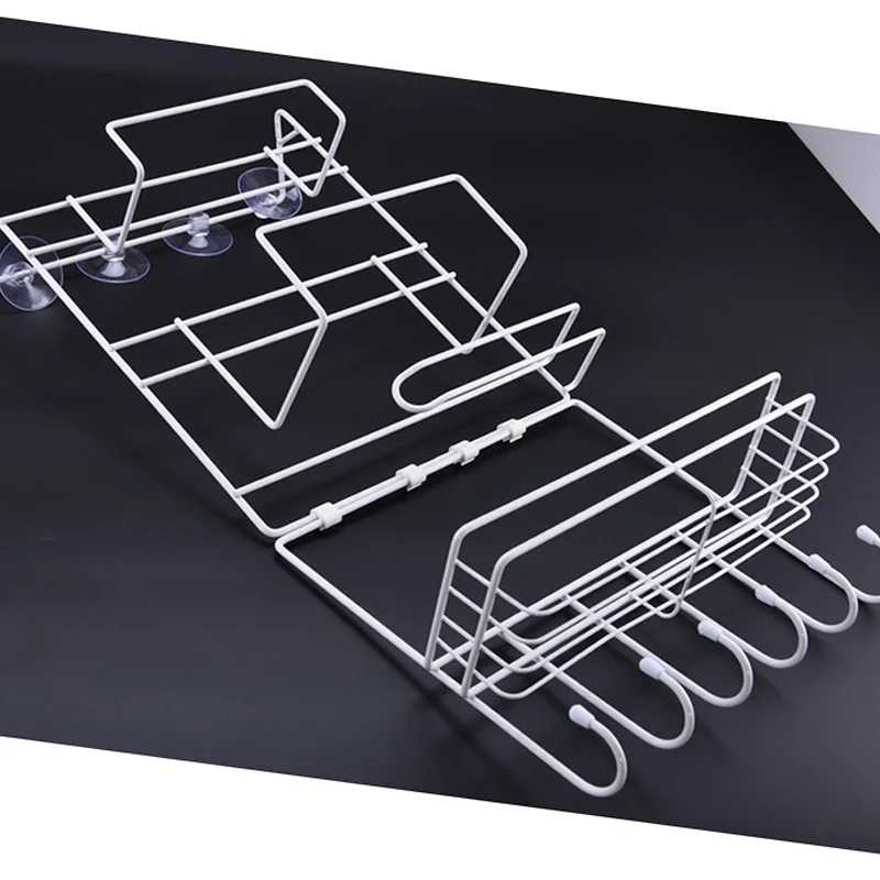 

Refrigerator Rack Side Shelf Sidewall Holder Organizer Household Multi-layer Fridge Storage Multipurpose Kitchen Wall Hanging