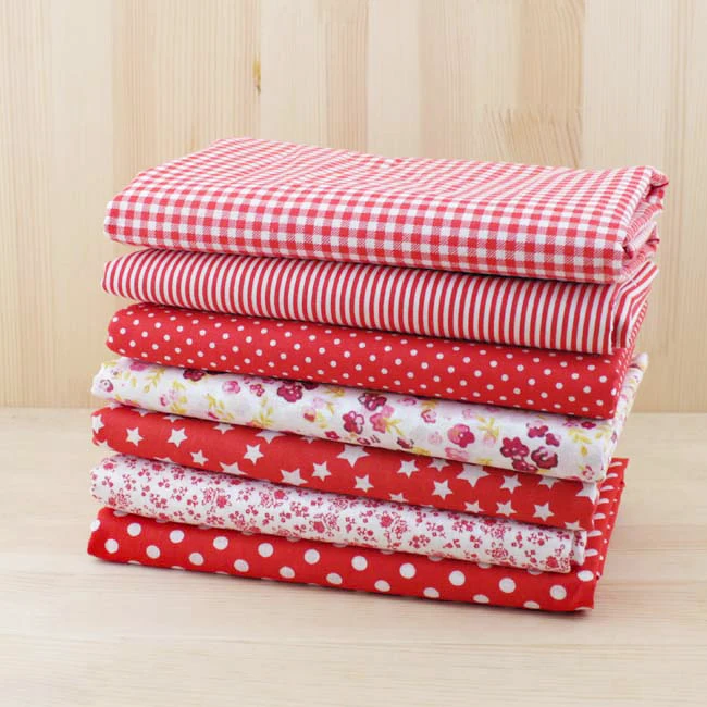 7 шт. тонкие лоскутные одеяла 50 см x 48 см|cotton dobby fabric|patchwork cottondobby fabric |