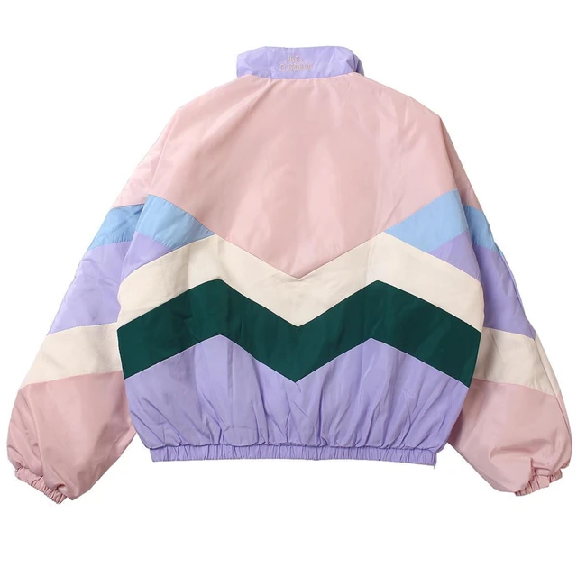 Women Pastel Bomber Jacket