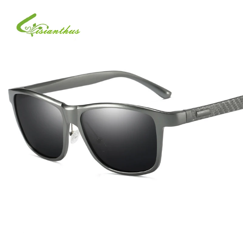 Classical Men Polarized Sunglasses Driving Aluminium Magnesium Frame