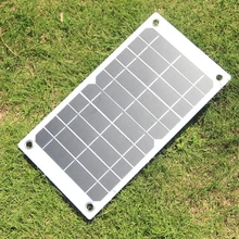 BUHESHUI 7 5W 5V Portable Solar Panel Charger With High Efficiency Sunpower Solar Cell For