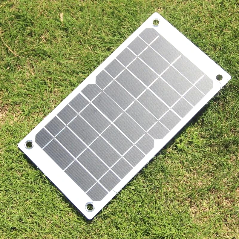 BUHESHUI 7 5W 5V Portable Solar Panel Charger With High Efficiency Sunpower Solar Cell For MP