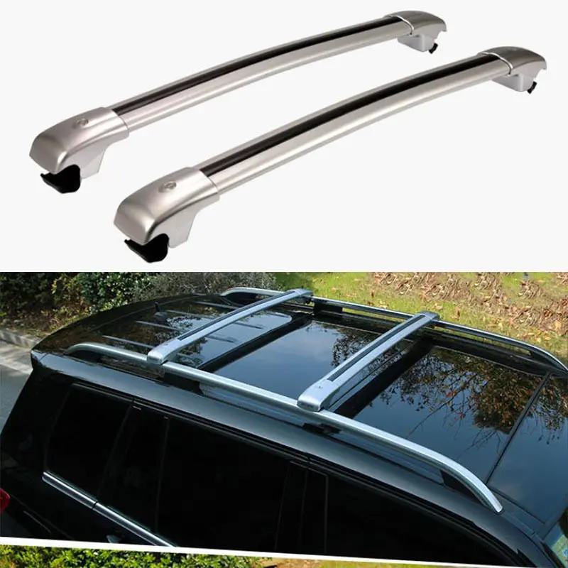 ForCadillac SRX 2010 2016 2pc Cargo Roof Rack Side Rails Bars Luggage Carriersin Roof Racks