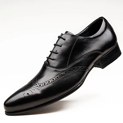 Pjcmg модные черные/цвет красного вина Обувь шнурованная для женщин Мужская одежда Кружево на шнуровке обувь с острым носком Пояса из натуральной кожи вечерние Бизнес человек свадебные туфли - Цвет: BLACK