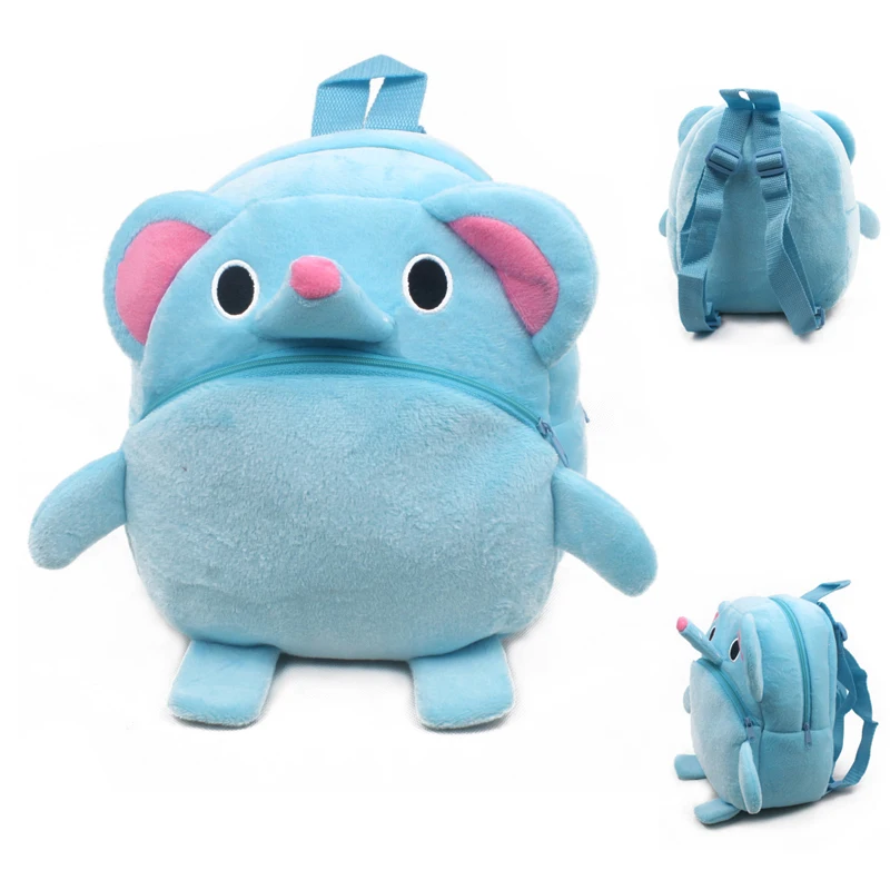

Cartoo Cute mouse children boys girls Plush schoolbag Children gift Backpacks Cute fashion mouse personality Anti-lost