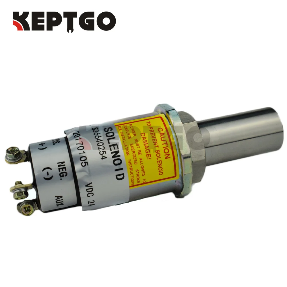 Diesel Engine Stop Solenoid 836640254 24V SA-3991-24 for Kalmar Container Handler Equipment SA3991-24V 1751S-24V Diesel Engine Stop Solenoid 836640254 24V SA-3991-24 for Kalmar Container Handler Equipment SA3991-24V 1751S-24V