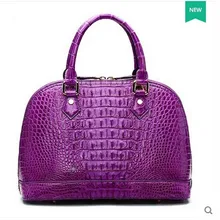 hlt 2017 new Thai crocodile leather women handbag female real crocodile leather banquet luxury skewered shell women bag