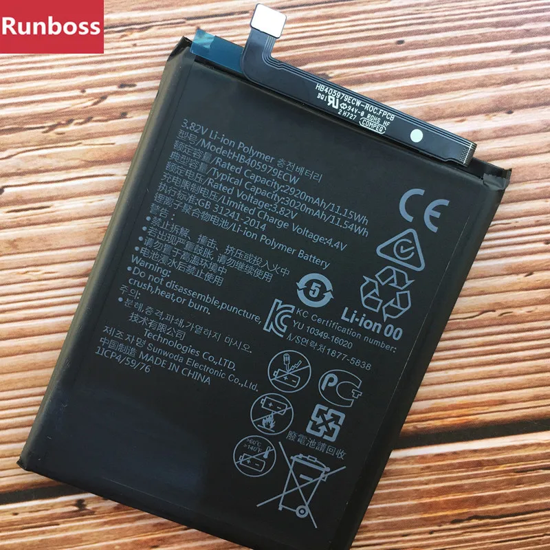 

HB405979ECW Battery For Huawei Nova CAZ-AL10 TL00 CAN L01 CAN-L02 L12 Enjoy 6S Honor 6C Y5 2017 p9 lite mini Cell Phone Battery