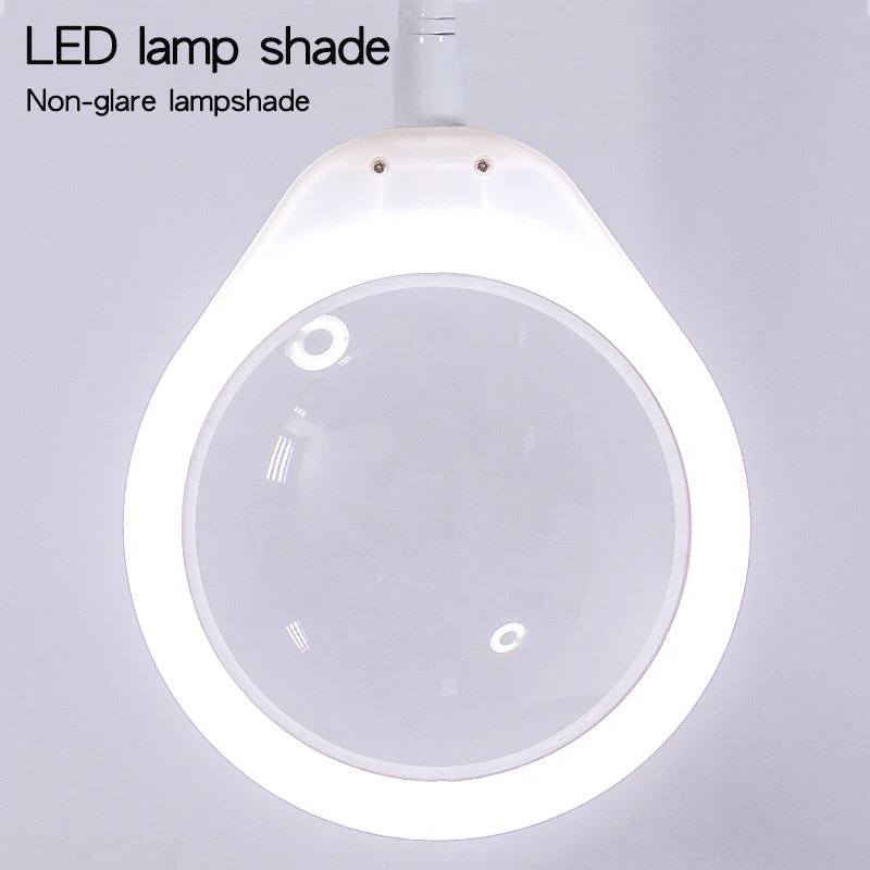  3X 5X 8X 10X lamp with magnifying glass for smartphone table lamp magnifier with illumination glass - 33057022157