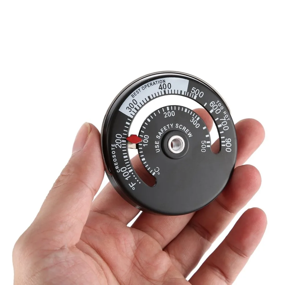Алюминиевый термометр для камина, магнит, температура мяса, счетчик, стоьте на циферблате, термометр для духовки, кухонные бытовые термометры