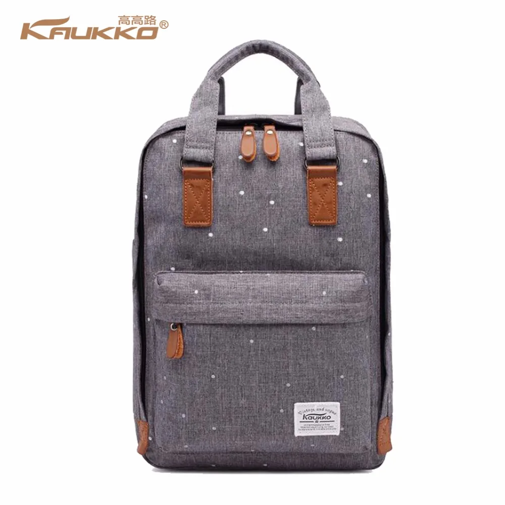 Стильный рюкзак KAUKKO из ткани Оксфорд дорожный легкая сумка ранец|fabric backpack|travel