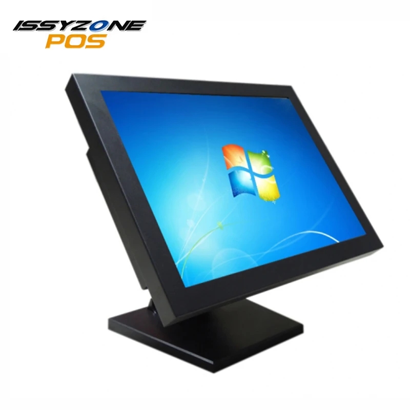 

ISSYZONEPOS 15 Inch LED Liquid Crystal Touch Screen POS System Machine Cash Register for Windows XP/Win7/win8/win10 IZP029