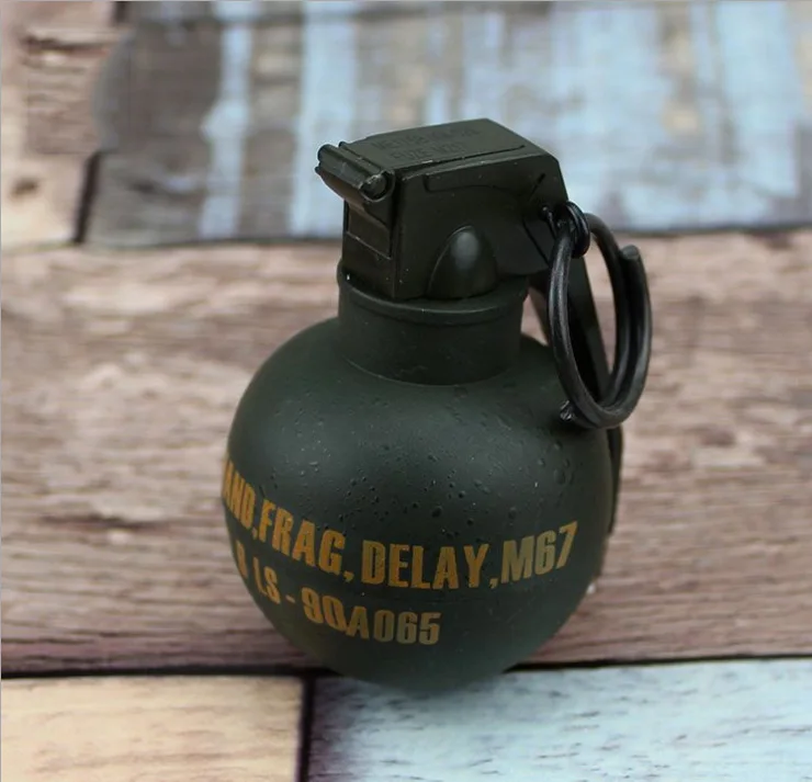 

52*72mm Creative Green Mini Plasma Lighter Metal Military Model Portable Keychain Windproof Turbo Lighter Gadgets for Men