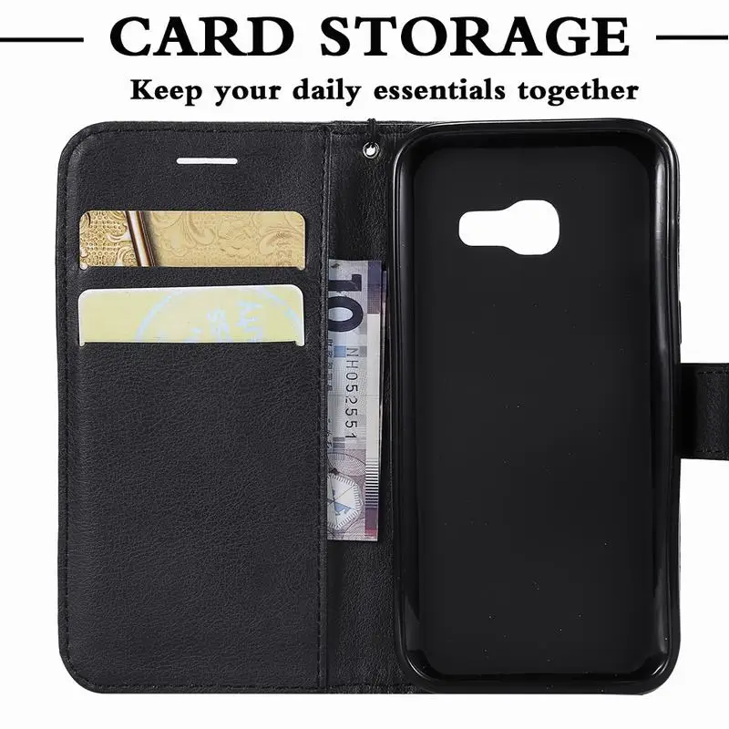 Чехол для телефона для samsung Galaxy A3 A5 A310 A320 A510 A520 A6 A8 плюс кожаный бумажник флип-чехол-книжка для телефона с бумажником