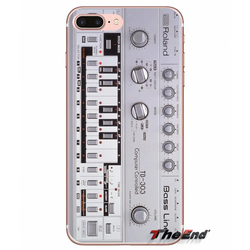 Roland TB303 сделка 9292 чехол для телефона с музыкальным принтом Sony Xperia Z Z1 Z2 Z3 Z5 compact M2 M4 M5