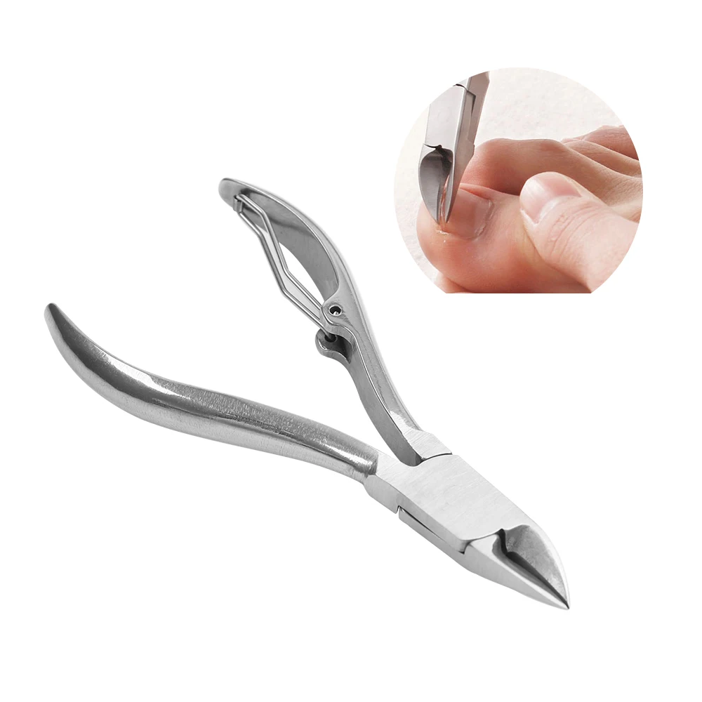 

2017 New Professional Stainless Steel Cuticle Nail Nipper Clipper Cutter Ingrown Pedicure Beauty Nail Tools
