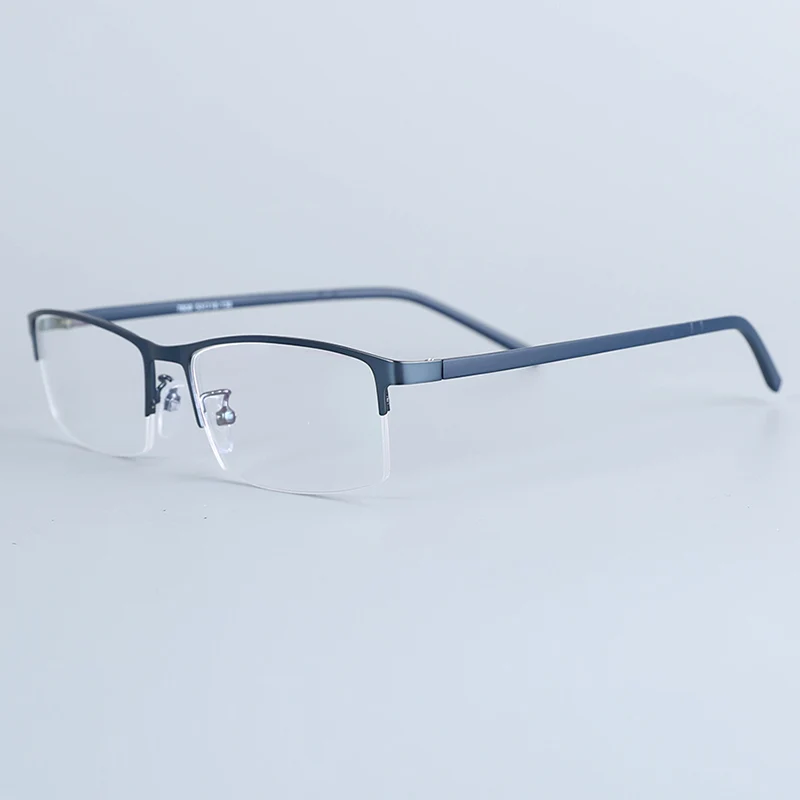 Belmon, оправа для очков, мужские компьютерные оптические очки по рецепту, близорукость, ботаник, прозрачные линзы, очки для глаз, оправа для мужчин RS7808 - Цвет оправы: 7808 blue