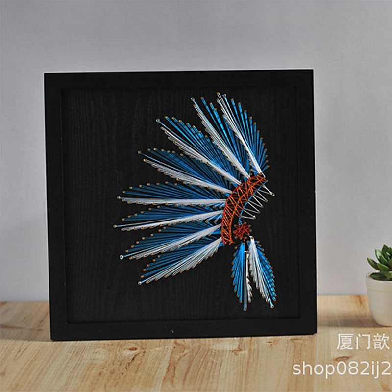 String Art Kit Starter String Art Kit Feather Templates Filigree Thread