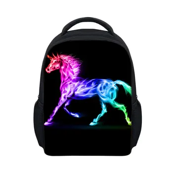 

Unicorn Cartoon Pattern Print Backpack Kids Casual Schoolbag Boys Girls Mochila Children Bookbags Teenagers School Bag Backpack