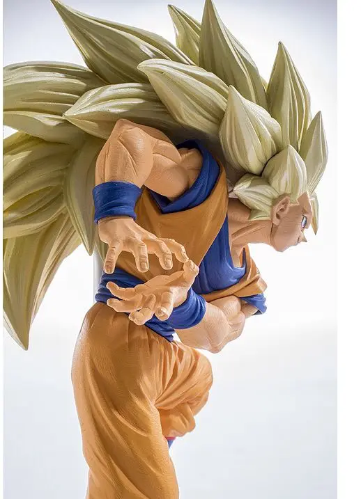 Оригинальная фигурка banpresto son goku gokou Супер saiyan 3 фигурка kamehameha wave Scultures Big 6 модель Dragon Ball KAI ПВХ игрушка