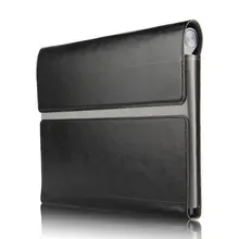 Case para lenovo yoga tab 3 más protectora cubierta elegante de cuero tableta para yoga tab3 más yt-x703f 10.1 pulgadas pu protector de la manga