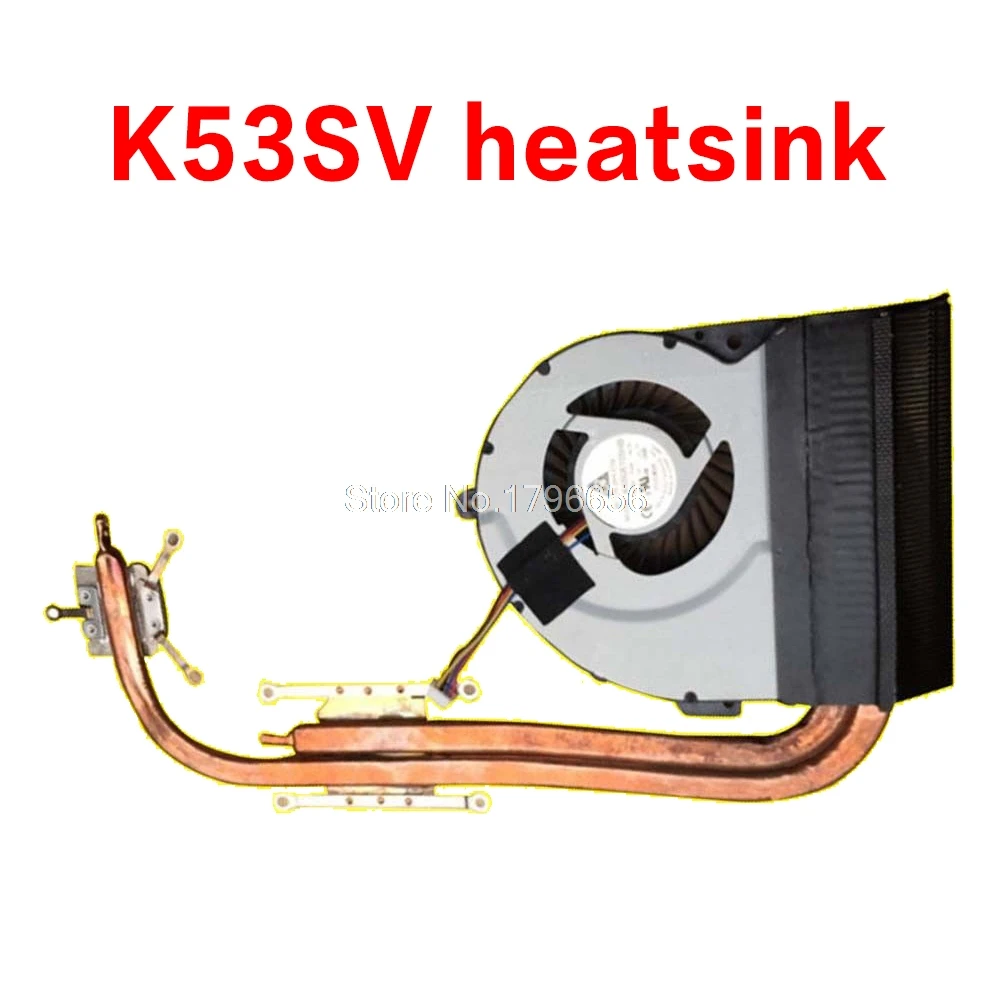 ل Asus K53 X53 K53S A53S X53S K53SV K53SM K53SJ K53SC K53SD X54 X54H X54C K54C مروحة تبريد كمبيوتر محمول المبرد غرفة تبريد