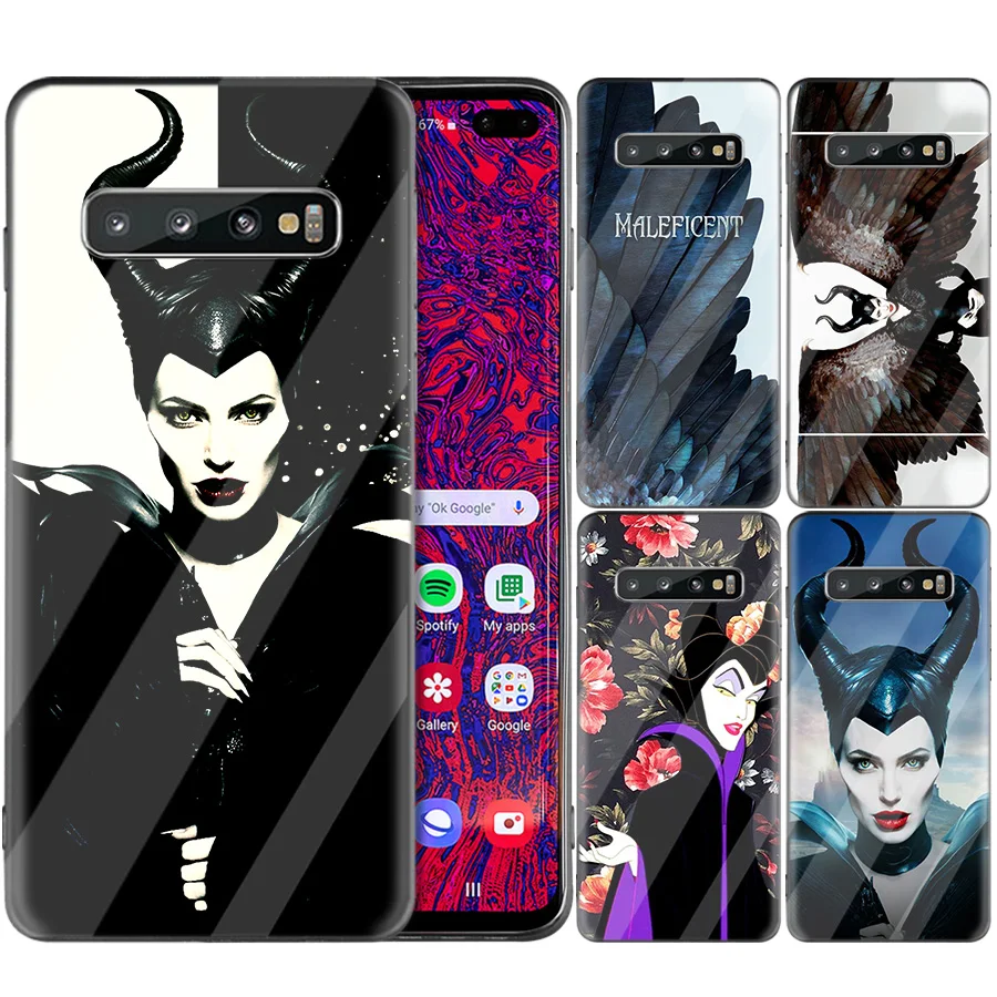 

The Mistress Of All Evil Maleficent Case for Samsung Galaxy S10 S10e S9 S8 Plus Note 9 A50 A30 S10Plus S10+ S8+ S9+ Funny Cover