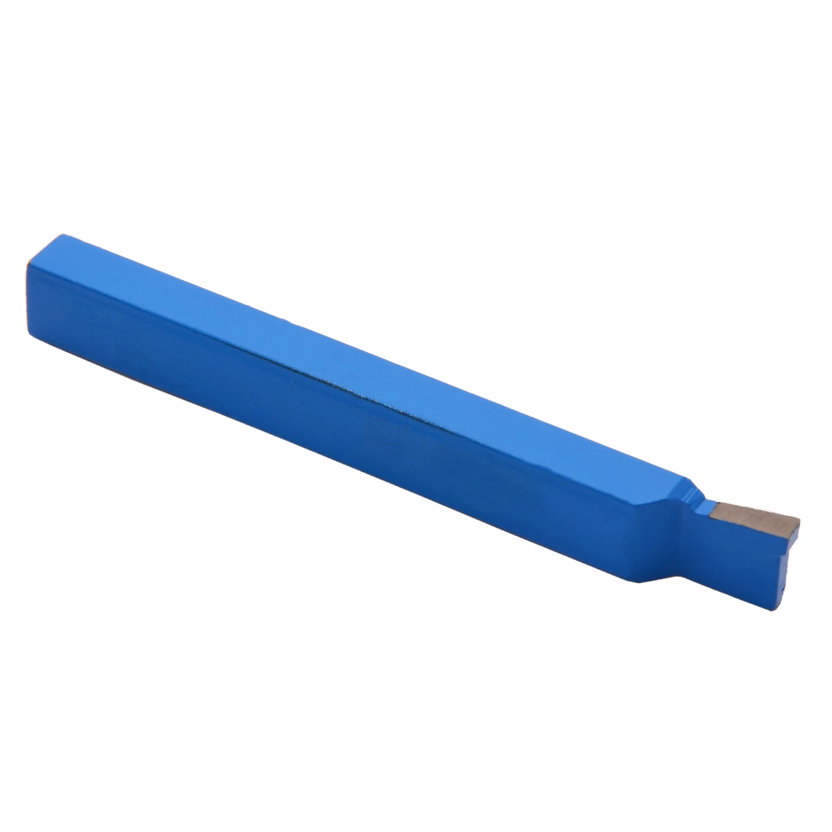 1pc Mayitr Alloy Carbide-Tipped Spiral Lathe Turning Tool Blue with High Hardness For 10mm DIN 4981