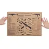 TIE LER The AK74 Gun Poster Vintage Kraft Paper Poster Wall Sticker Collection Bars Kitchen Drawings Poster Adornment ► Photo 2/6