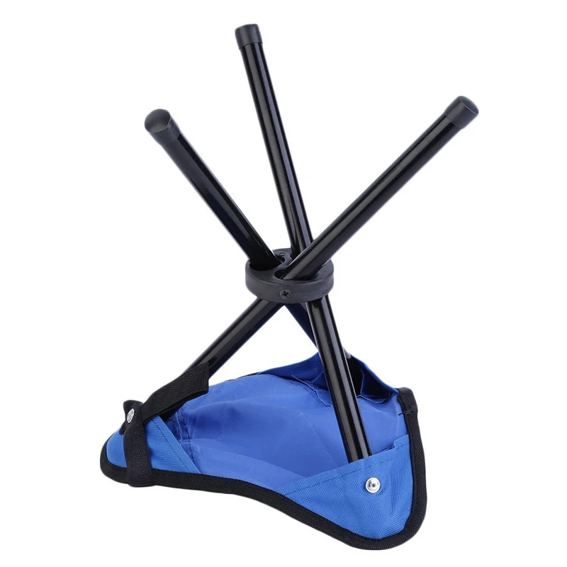 Складные рыболовные стулья штатив складной стул кемпинг стул складной помощник для рыбалки складные ультралегкие стулья - Цвет: Светло-голубой