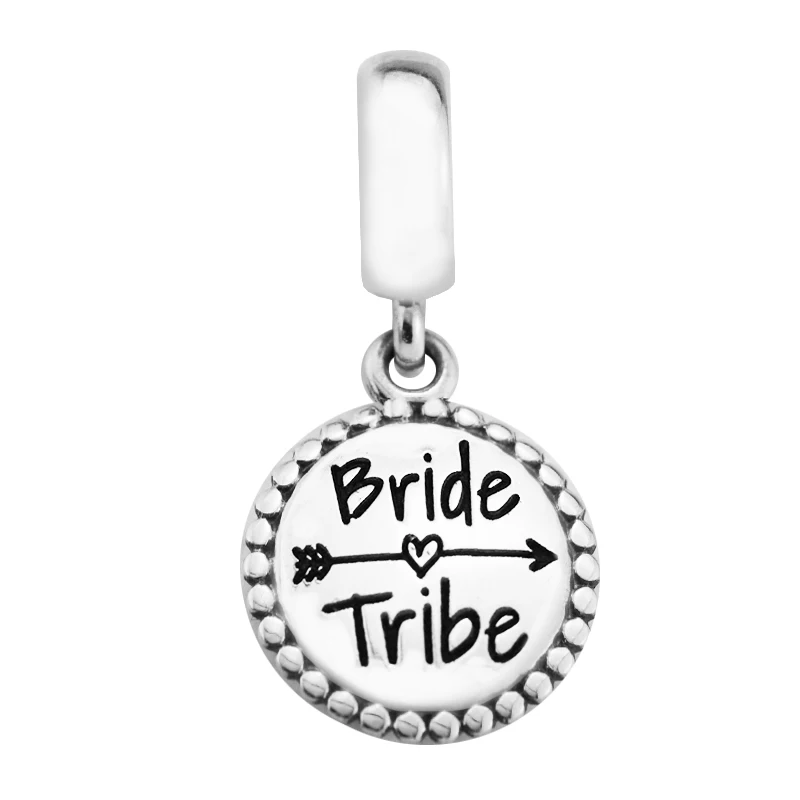

Bride Tribe Beads 100% 925 Sterling Silver Enamel Dangle Charm Beads for Jewelry Making Fit Bracelets Diy Fine Jewelry PF656
