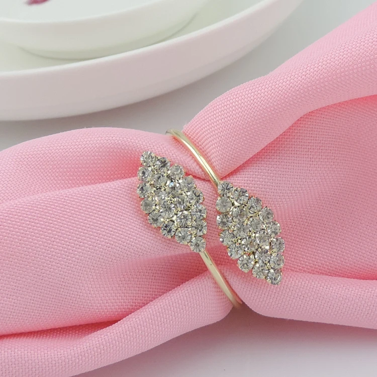 Tangpan 15pcs/Set Napkin Rings/wraps Wedding Party Favors Banquet Home