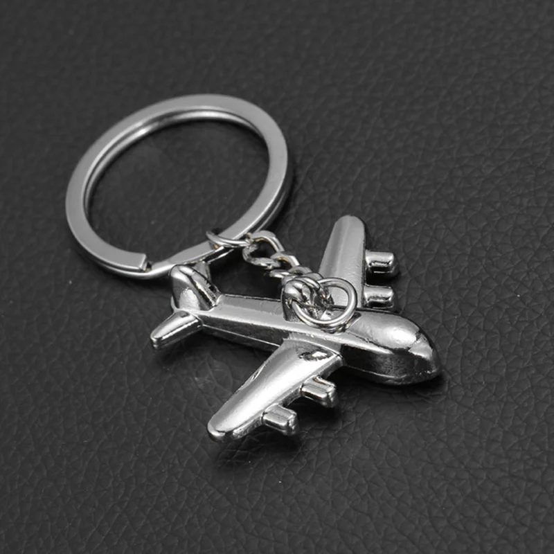 

Airplane Model Modern Combat Fighter Aircraft Carrier Plane Keyring High Quality Keychain