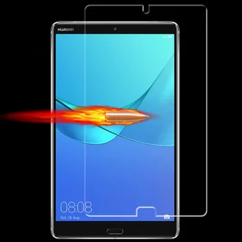 

50pcs/lot Without Package Explosion Proof 9H Hardness 2.5D Clear Tempered Glass Screen Protector For Huawei MediaPad M5 8.4 inch