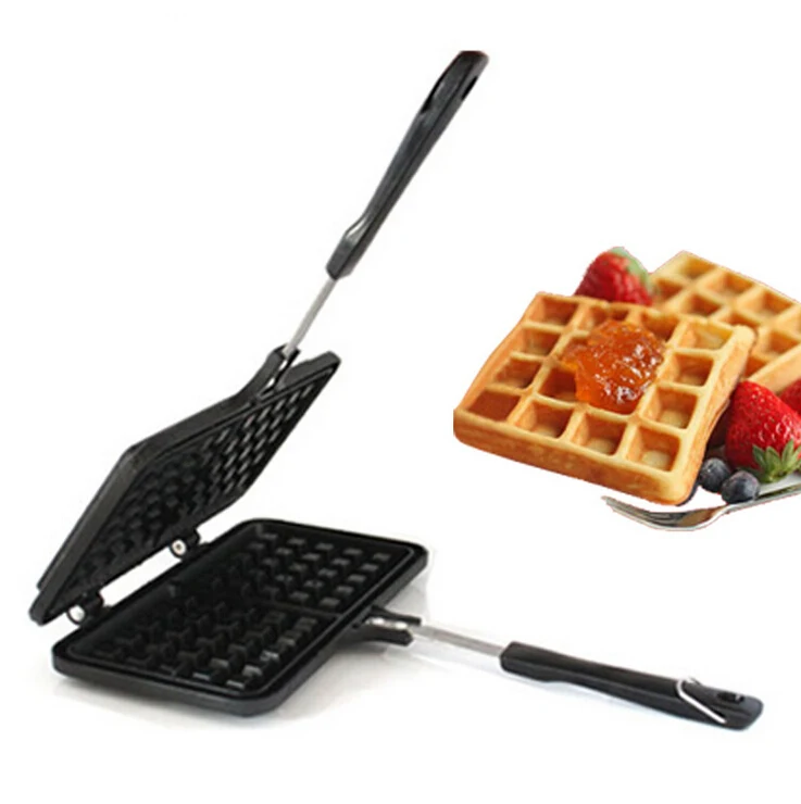 Luyou Free Shipping Kitchen Cooking Tools DIY Manual Waffle Mold Waffle