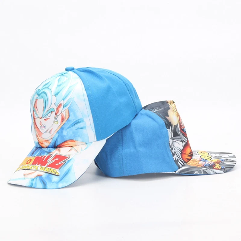 Dragon Ball Z Super Saiyan Son Goku Vegetto бейсболка Регулируемая Хип-хоп Snapback шапка для детей