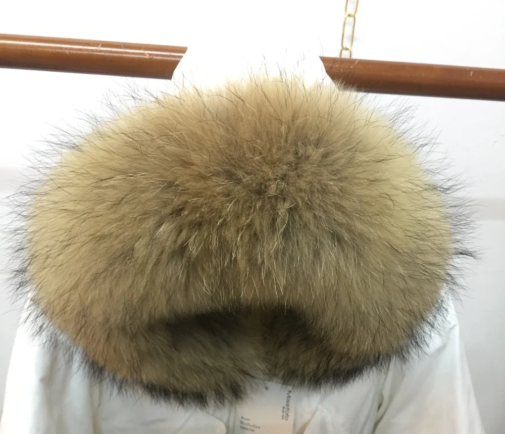 Зимнее женское пальто с капюшоном с большим меховым воротником из енота, свободная пуховая хлопковая верхняя одежда, теплая Женская куртка, повседневная куртка, женская одежда