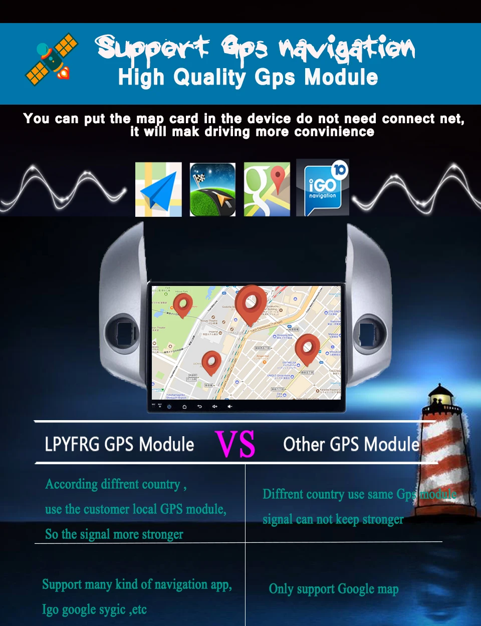 Top 1024*600 Android 9.0 car dvd player for Toyota RAV4 Rav 4 2007 2008 2009 2010 2011 2 din 1024*600 gps navigation wifi Head unit 6