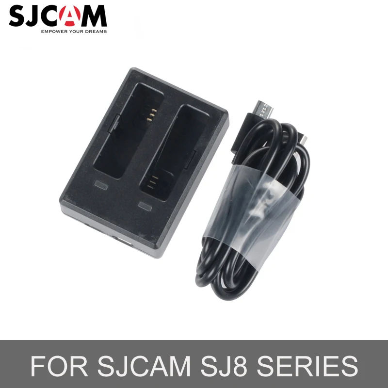 Для SJ8 серии SJCAM двойное зарядное устройство для SJ8pro/SJ8plus/SJ8air Путешествия