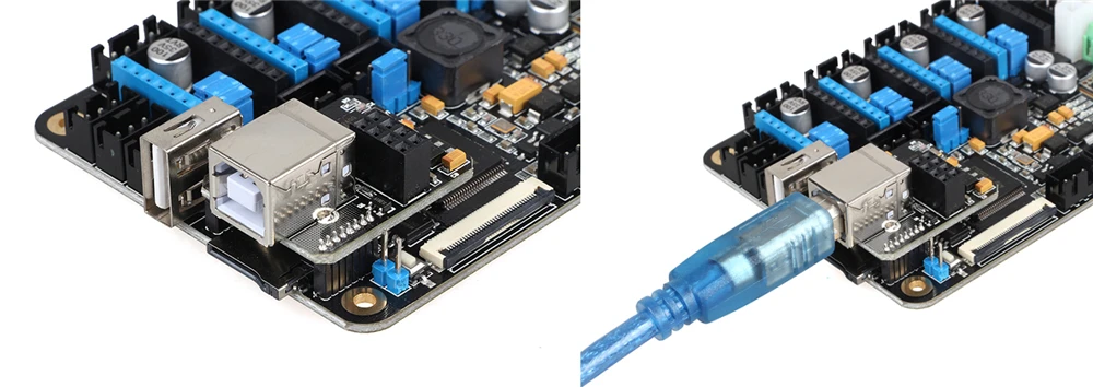 Lerdge X USB module detail 6