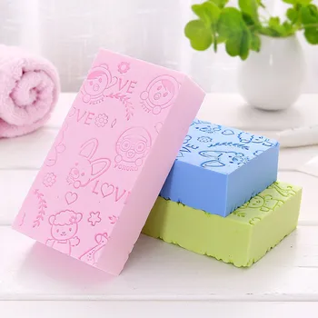 

Bath Sponge Lace Printed Scrub Shower Baby Bath Scrubber Exfoliating Beauty Skin Care Sponge Face Cleaning Tools #20