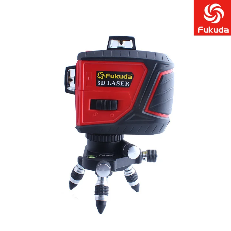12Lines 3D MW-93T-3R Laser Level Self-Leveling 360 Horizontal And Vertical Cross Super Powerful Red Green Laser Beam