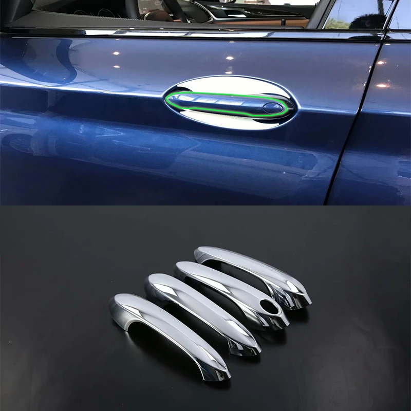 

Car Accessories Exterior Decoration ABS Chrome LHD Side Door Handle Cover For BMW X3 2018 Car Styling