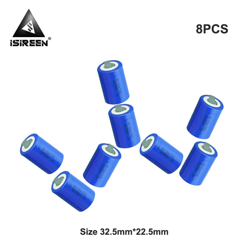 1 2 V 1200mAh 4/5 SC Subc Ni CD аккумуляторы Электрические перезаряжаемые батареи DIY до 7 9 6 10 8