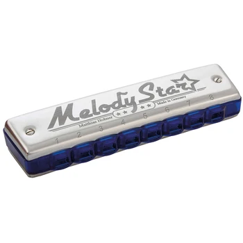 

Hohner Diatonic Harmonica First Solo Beginner Series 8 Hole 16 Tone Blues Harp Musical Instruments Mouth Organ Key C Melody Star