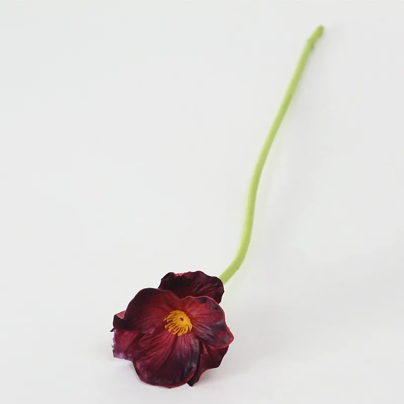 Flone High Quality Mini Artificial Poppies Branch Simulation Flowers Poppies Fake Flower For Wedding Home Office Party Decor Art (8)