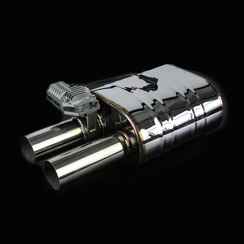 Выпускной клапан глушителя глушитель электрический клапан вырез глушитель клапана двойной глушитель комплект дистанционное управление глушители