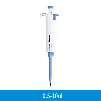 

single-channel manual pipette 0.5-10ul/0.1-2.5ul/5-50ul digital micro-adjustable pipette sampler