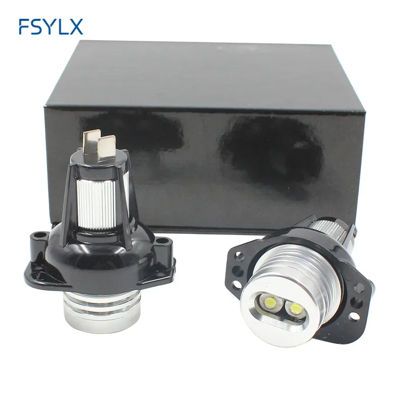

6W E90 LED angel eyes for BMW E90 E91 car LED marker angel eyes LED DRL headlight halo ring marker for BMW E90 angel eyes bulbs