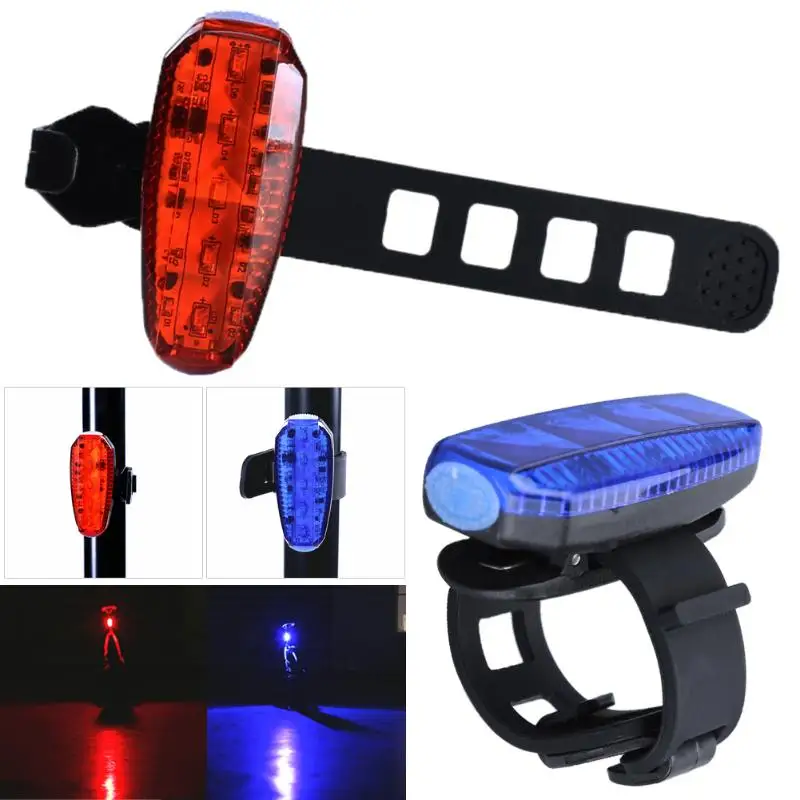 

Bicycle Rear Light LED USB Rechargable Running Lamp Waterproof Cycling Bag Jogging Safety Warning Lights Bicycle Accessories